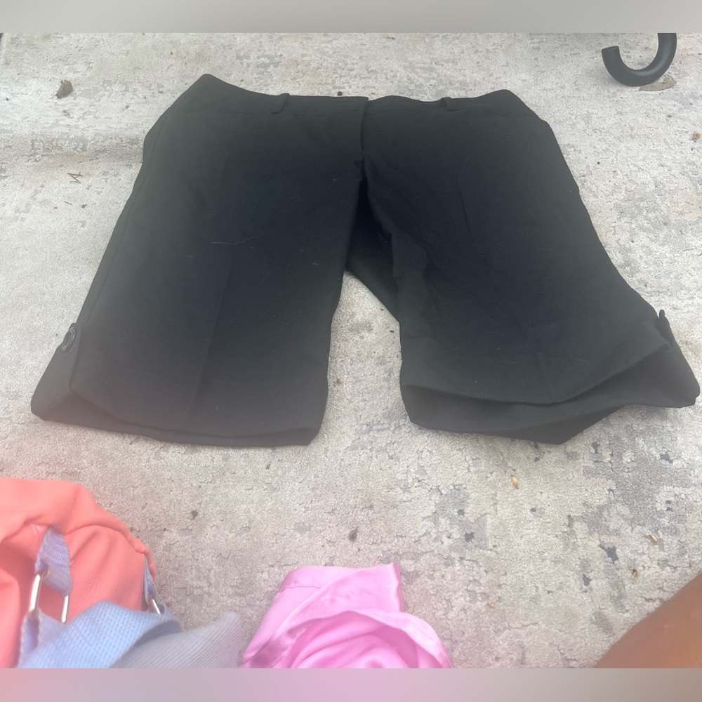 Elegant Black Women's Bermuda Shorts